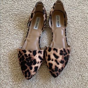 Steve Madden cheetah print flats